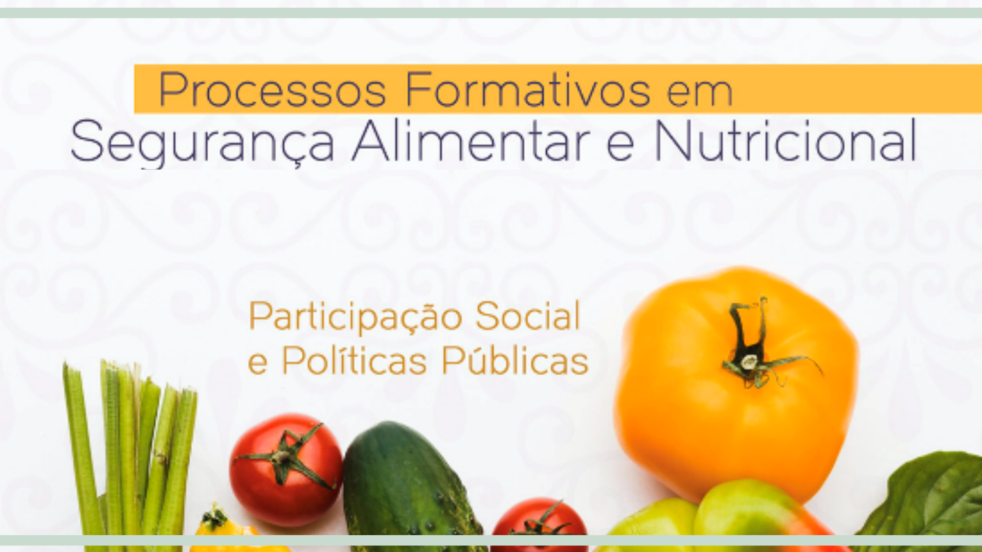 Livro Processos Formativos Em Seguran A Alimentar E Nutricional